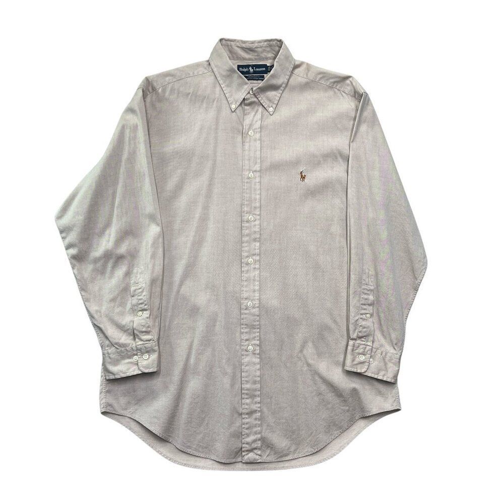 Polo‎ Ralph Lauren Men's Tan Yarmouth Button Down Shirt